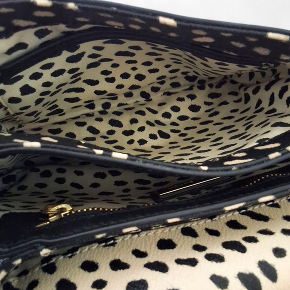 Tory Burch Robinson Animal Dot Printed Leather Crossbody Bag - Picture 13 of 16